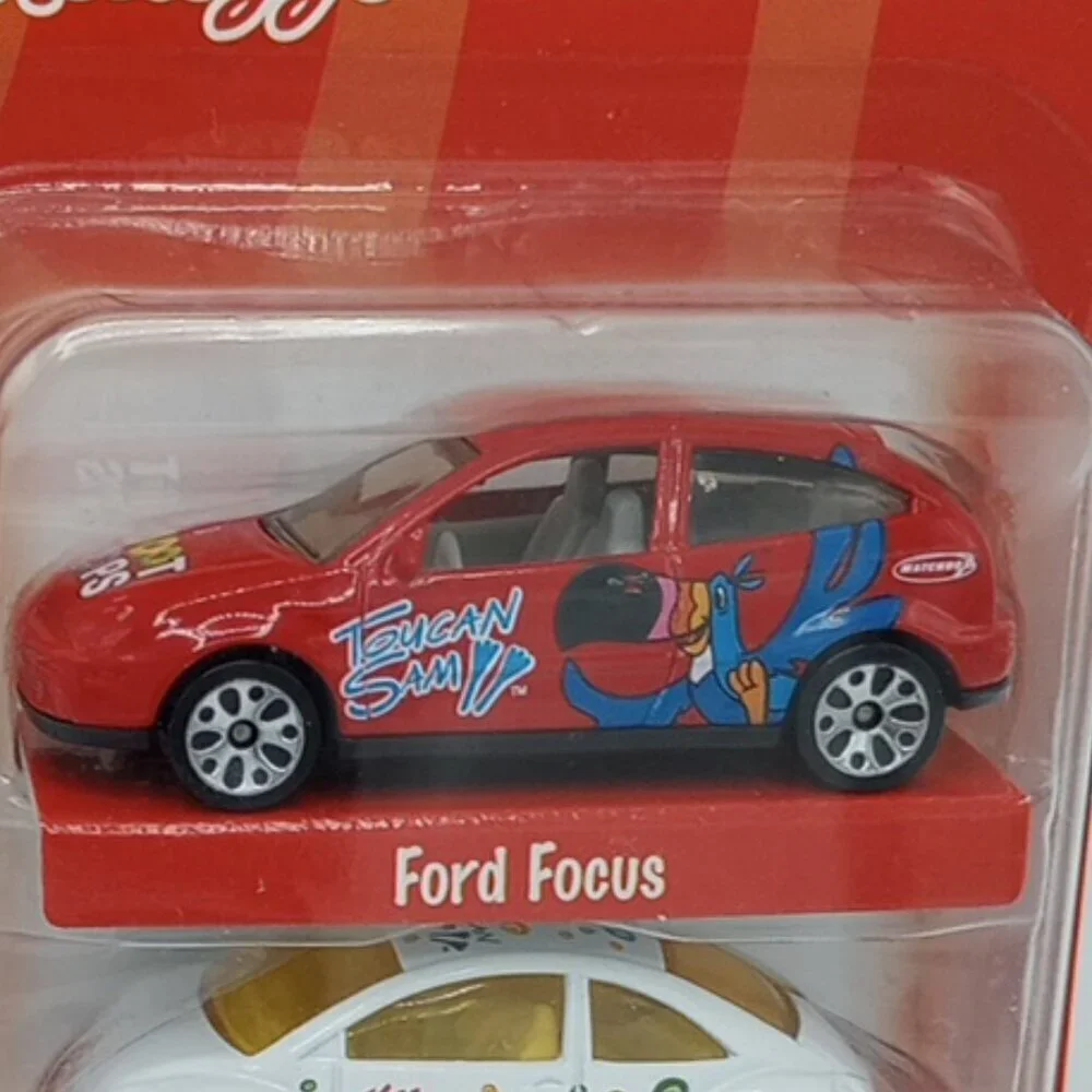 Mattel Matchbox Kellogg's 2 Car Set 2 Pks 2001 VTG Fruit Loops Frosted Flakes